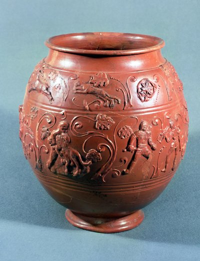 Sigillated Pot, from Lezoux, Puy-de-Dome by Gallo Roman